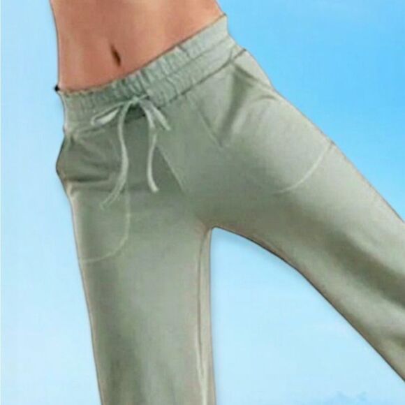 Johnny Was Calme Wide Leg Relaxed Terry Pant Sweatpants - Picture 5 of 16